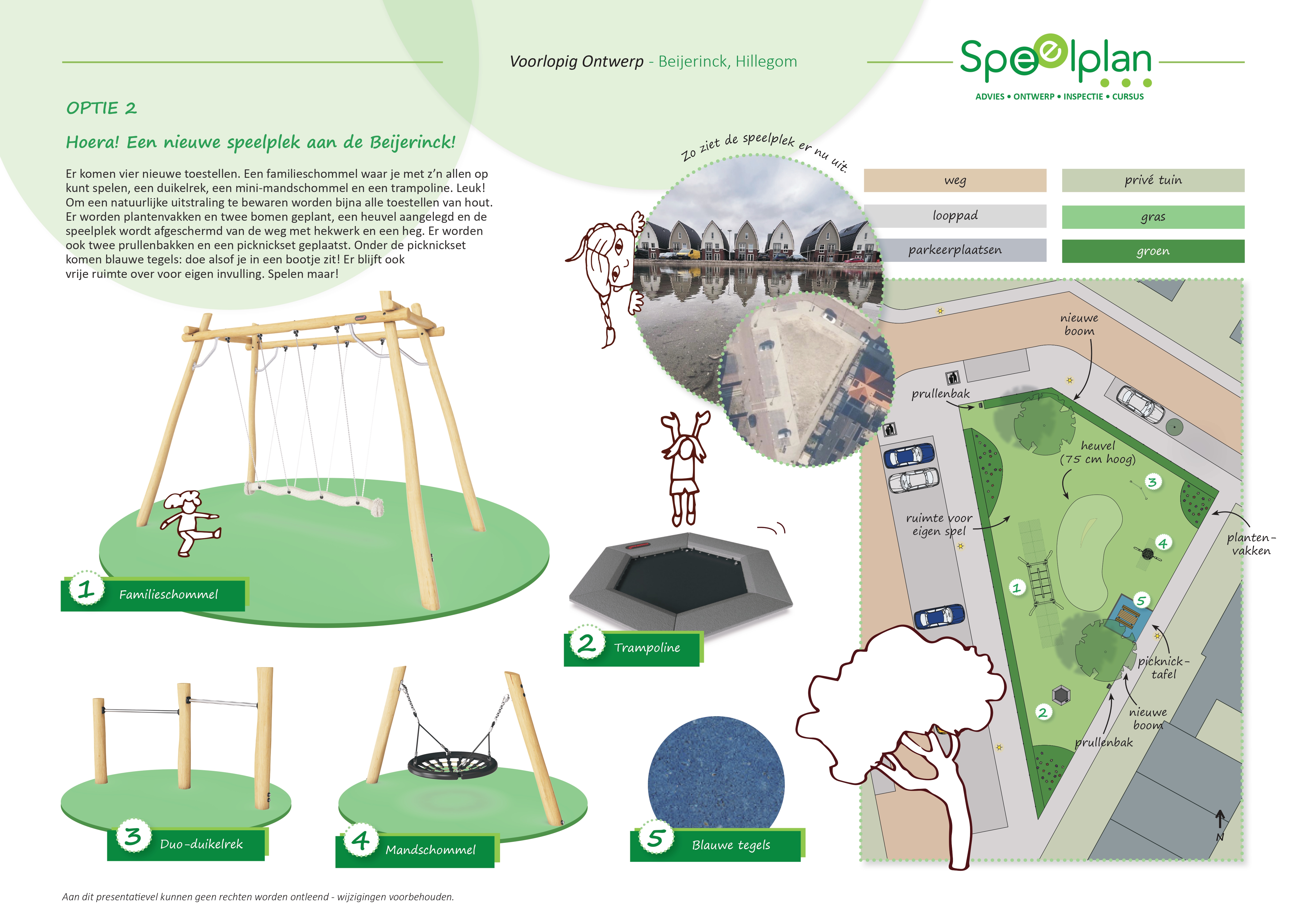Ontwerp 2 speelplek Vossepolder