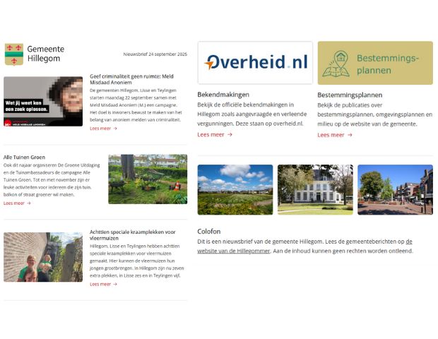 Cover Hillegom